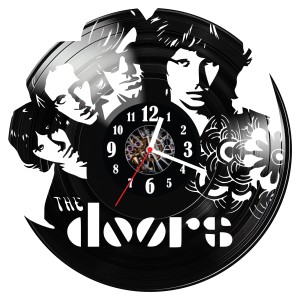 Zegar ścienny z płyty winylowej The Doors 1285.14