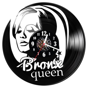 Zegar ścienny z płyty winylowej Adele 1289.14