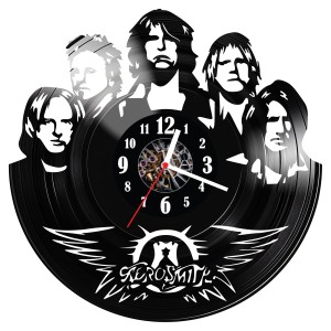 Zegar ścienny z płyty winylowej Aerosmith 1292.14