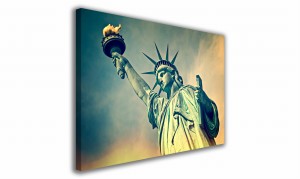 OBRAZ NA PŁÓTNIE 095 Statua Wolności 30x20cm