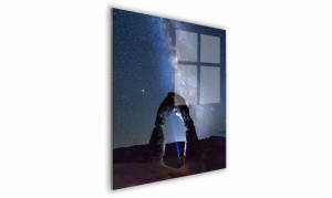 OBRAZ NA SZKLE KWADRATOWY 50x50cm 041 Kamienny krąg