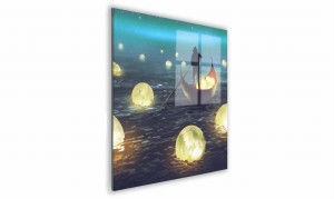 OBRAZ NA SZKLE KWADRATOWY 50x50cm 091 Sen