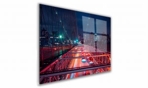 OBRAZ NA SZKLE PROSTOKĄTNY 90x60cm 067 Most