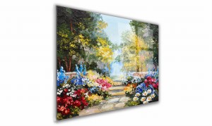 OBRAZ NA SZKLE PROSTOKĄTNY 30x20cm 079 Park