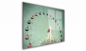 OBRAZ NA SZKLE PROSTOKĄTNY 40x30cm 114 Karuzela