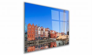 OBRAZ NA SZKLE PROSTOKĄTNY 30x20cm 127 Łódź