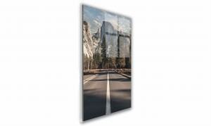 OBRAZ NA SZKLE PROSTOKĄTNY 60x90cm 017 Droga pod górami