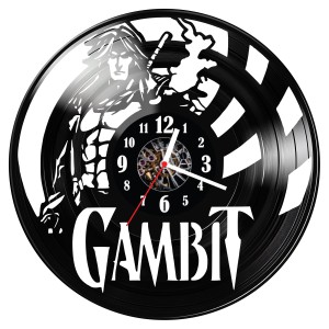Zegar ścienny z płyty winylowej Gambit 1405.14