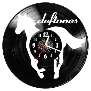 Zegar ścienny z płyty winylowej Deftones 1417.14