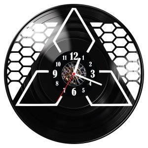 Zegar ścienny z płyty winylowej Mitsubishi 1430.14