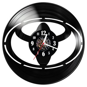 Zegar ścienny z płyty winylowej Toyota 1432.14