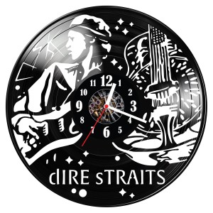 Zegar ścienny z płyty winylowej Dire Straits 1443.14