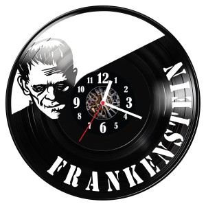 Zegar ścienny z płyty winylowej Frankenstein 1457.14