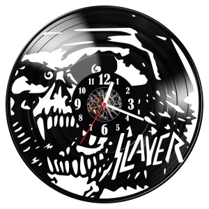 Zegar ścienny z płyty winylowej Slayer 1458.14