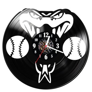 Zegar ścienny z płyty winylowej Arizona Diamondbacks 1459.14