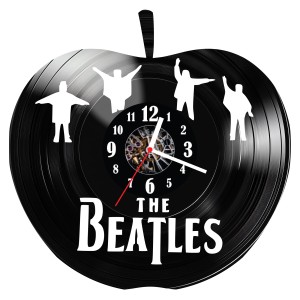 Zegar ścienny z płyty winylowej The Beatles 1460.14