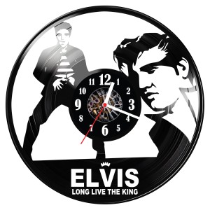 Zegar ścienny z płyty winylowej Elvis Presley 1465.14