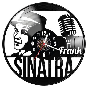 Zegar ścienny z płyty winylowej Frank Sinatra 1483.14