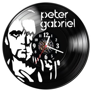 Zegar ścienny z płyty winylowej Peter Gabriel 1493.14
