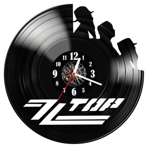Zegar ścienny z płyty winylowej ZZ Top 1513.14