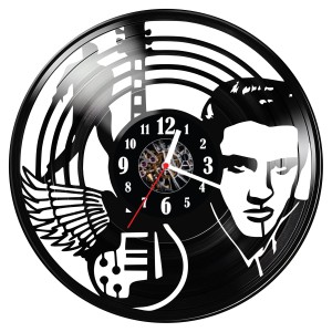 Zegar ścienny z płyty winylowej Elvis Presley 1531.14