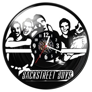 Zegar ścienny z płyty winylowej Backstreet Boys 1540.14