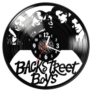 Zegar ścienny z płyty winylowej Backstreet Boys 1542.14