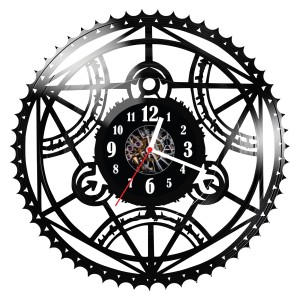 Zegar ścienny z płyty winylowej 1582.14
