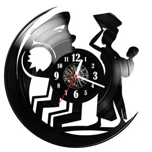 Zegar ścienny z płyty winylowej 1606.14