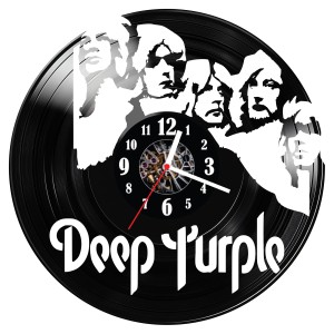 Zegar ścienny z płyty winylowej Deep Purple 1626.14