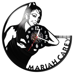 Zegar ścienny z płyty winylowej Mariah Carey 1668.14