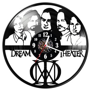 Zegar ścienny z płyty winylowej Dream Theater 1685.14