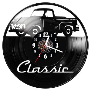 Zegar ścienny z płyty winylowej Classic 1826.14