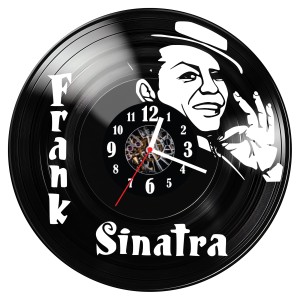 Zegar ścienny z płyty winylowej Frank Sinatra 1832.14