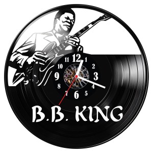 Zegar ścienny z płyty winylowej B.B. King 1834.14