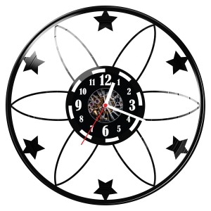 Zegar ścienny z płyty winylowej 1853.14