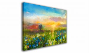 OBRAZ NA PŁÓTNIE 058 Łąka 60x40cm