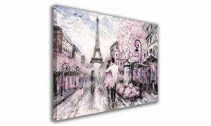 OBRAZ NA PŁÓTNIE 080 Paryż 100x70cm