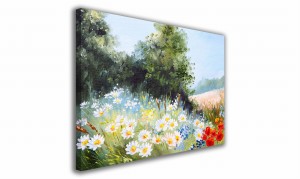 OBRAZ NA PŁÓTNIE 083 Polana 60x40cm