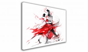 OBRAZ NA PŁÓTNIE 102 Taniec 60x40cm