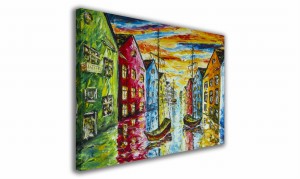 OBRAZ NA PŁÓTNIE 106 Wenecja 60x40cm