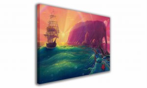 OBRAZ NA PŁÓTNIE 119 Kraina marzeń 100x70cm