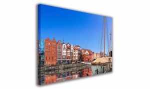 OBRAZ NA PŁÓTNIE 127 Łódź 60x40cm