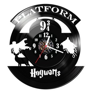 Zegar ścienny z płyty winylowej do salonu kuchni Harry Potter 166.15