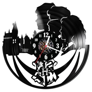 Zegar ścienny z płyty winylowej do salonu kuchni Harry Potter 167.15