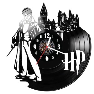 Zegar ścienny z płyty winylowej do salonu kuchni Harry Potter 170.15