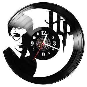 Zegar ścienny z płyty winylowej do salonu kuchni Harry Potter 171.15