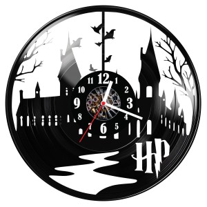 Zegar ścienny z płyty winylowej do salonu kuchni Harry Potter 173.15