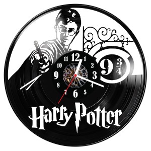 Zegar ścienny z płyty winylowej do salonu kuchni Harry Potter 175.15