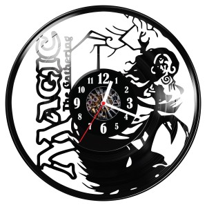 Zegar ścienny z płyty winylowej do salonu kuchni Magic The Gathering 230.15